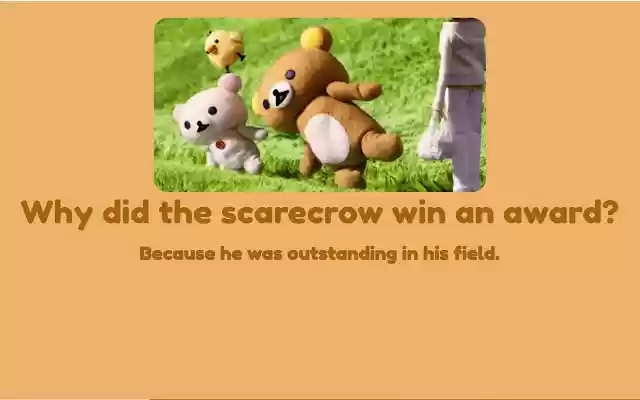 Fun Puns with Kuma from Chrome web store to be run with OffiDocs Chromium online Fun Puns with Kuma from Chrome web store to be run with OffiDocs Chromium online