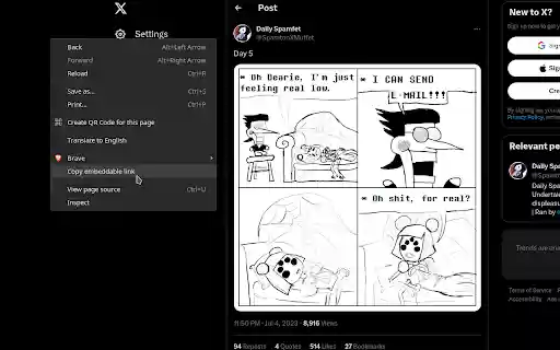 FXTwitter copy from Chrome web store to be run with OffiDocs Chromium online FXTwitter copy from Chrome web store to be run with OffiDocs Chromium online
