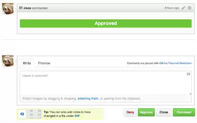 GitHub Approve/Deny from Chrome web store to be run with OffiDocs Chromium online GitHub Approve/Deny from Chrome web store to be run with OffiDocs Chromium online