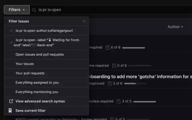 GitHub Filters from Chrome web store to be run with OffiDocs Chromium online GitHub Filters from Chrome web store to be run with OffiDocs Chromium online