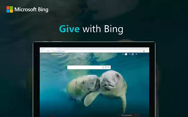 Give with Bing from Chrome web store to be run with OffiDocs Chromium online Give with Bing from Chrome web store to be run with OffiDocs Chromium online