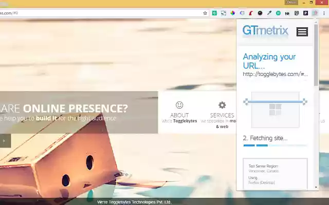 GTmetrix Analyzer Plugin from Chrome web store to be run with OffiDocs Chromium online GTmetrix Analyzer Plugin from Chrome web store to be run with OffiDocs Chromium online