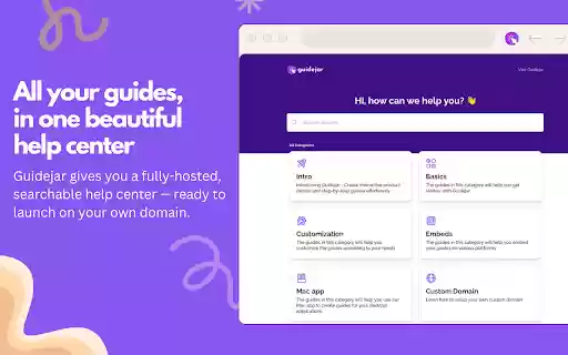Guidejar: AI Powered SOPs How To Guides from Chrome web store to be run with OffiDocs Chromium online Guidejar: AI Powered SOPs How To Guides from Chrome web store to be run with OffiDocs Chromium online