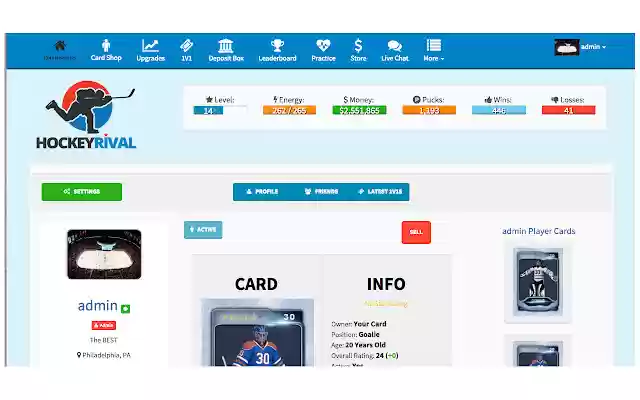 Hockey Simulation Game Hockey Rival from Chrome web store to be run with OffiDocs Chromium online Hockey Simulation Game Hockey Rival from Chrome web store to be run with OffiDocs Chromium online