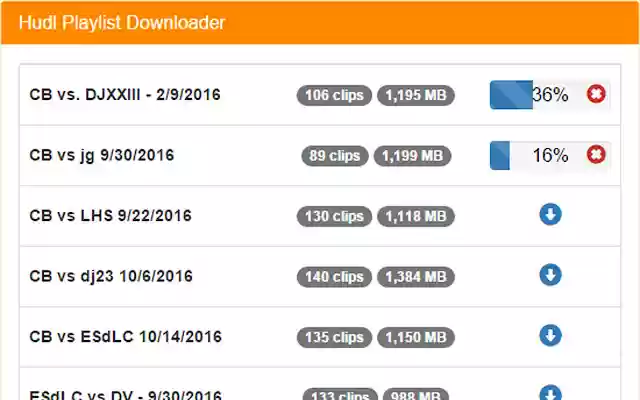 Hudl Playlist Downloader from Chrome web store to be run with OffiDocs Chromium online Hudl Playlist Downloader from Chrome web store to be run with OffiDocs Chromium online