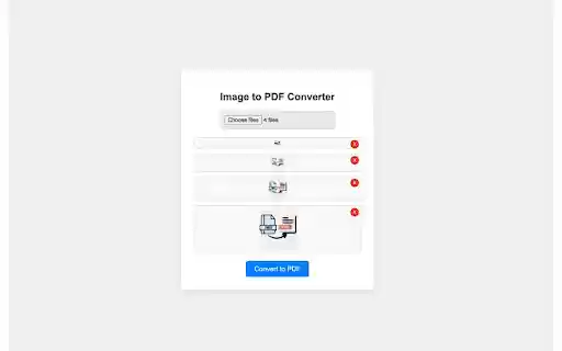 Image to PDF from Chrome web store to be run with OffiDocs Chromium online Image to PDF from Chrome web store to be run with OffiDocs Chromium online