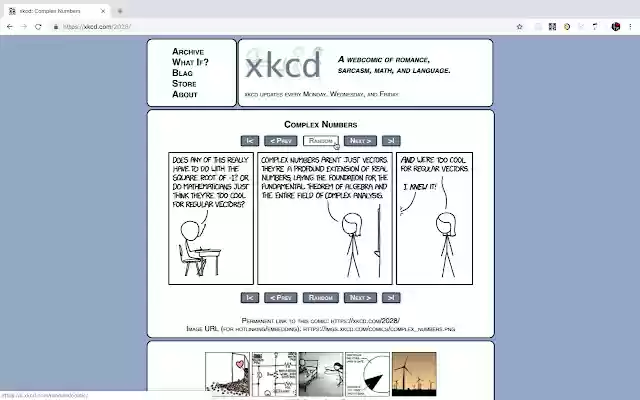 Improved xkcd Random Button from Chrome web store to be run with OffiDocs Chromium online Improved xkcd Random Button from Chrome web store to be run with OffiDocs Chromium online