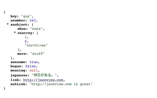 JSONView from Chrome web store to be run with OffiDocs Chromium online JSONView from Chrome web store to be run with OffiDocs Chromium online