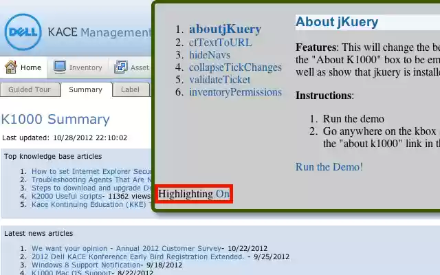 Kbox javascript demo from Chrome web store to be run with OffiDocs Chromium online Kbox javascript demo from Chrome web store to be run with OffiDocs Chromium online