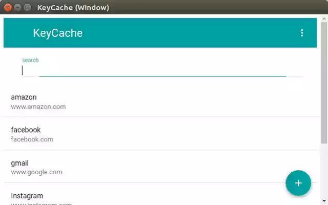 KeyCache Password Manager from Chrome web store to be run with OffiDocs Chromium online KeyCache Password Manager from Chrome web store to be run with OffiDocs Chromium online