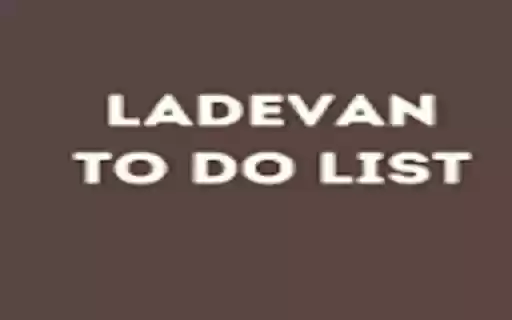 Ladevan To Do List from Chrome web store to be run with OffiDocs Chromium online Ladevan To Do List from Chrome web store to be run with OffiDocs Chromium online
