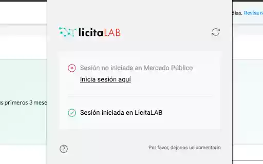 LicitaLAB para Mercado Público from Chrome web store to be run with OffiDocs Chromium online LicitaLAB para Mercado Público from Chrome web store to be run with OffiDocs Chromium online