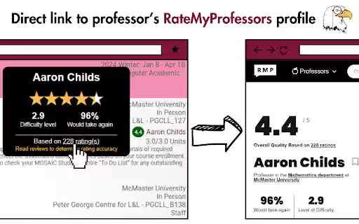 McMaster RateMyProf from Chrome web store to be run with OffiDocs Chromium online McMaster RateMyProf from Chrome web store to be run with OffiDocs Chromium online