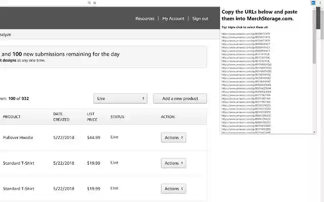 MerchStorage from Chrome web store to be run with OffiDocs Chromium online MerchStorage from Chrome web store to be run with OffiDocs Chromium online