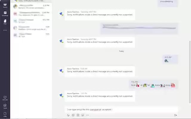 Microsoft Teams Emojinator from Chrome web store to be run with OffiDocs Chromium online Microsoft Teams Emojinator from Chrome web store to be run with OffiDocs Chromium online