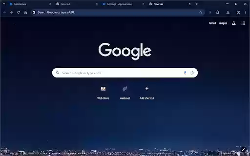 Midnight Skyline from Chrome web store to be run with OffiDocs Chromium online Midnight Skyline from Chrome web store to be run with OffiDocs Chromium online