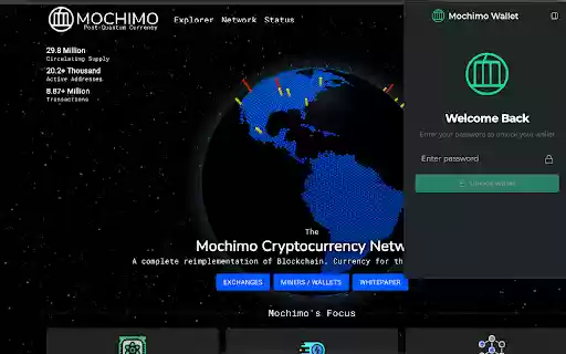 Mochimo Wallet from Chrome web store to be run with OffiDocs Chromium online Mochimo Wallet from Chrome web store to be run with OffiDocs Chromium online