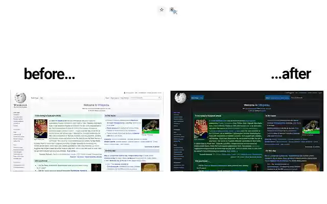Night Mode for Wikipedia from Chrome web store to be run with OffiDocs Chromium online Night Mode for Wikipedia from Chrome web store to be run with OffiDocs Chromium online