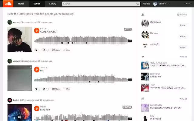 No Stat Soundcloud from Chrome web store to be run with OffiDocs Chromium online No Stat Soundcloud from Chrome web store to be run with OffiDocs Chromium online