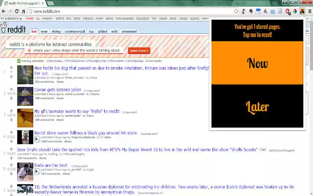 Now and Later from Chrome web store to be run with OffiDocs Chromium online Now and Later from Chrome web store to be run with OffiDocs Chromium online
