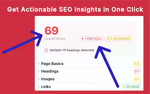 On Page SEO Checker from Chrome web store to be run with OffiDocs Chromium online On Page SEO Checker from Chrome web store to be run with OffiDocs Chromium online