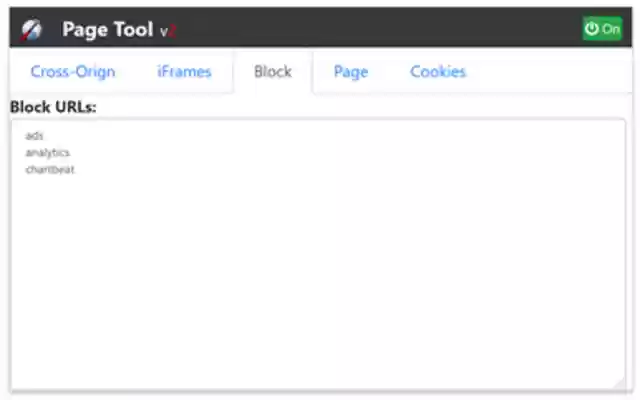 Page Tool from Chrome web store to be run with OffiDocs Chromium online Page Tool from Chrome web store to be run with OffiDocs Chromium online