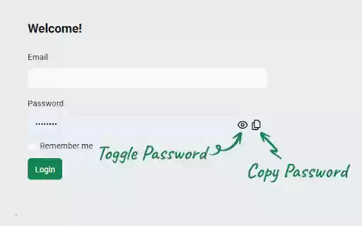 Password Toggle / Copy from Chrome web store to be run with OffiDocs Chromium online Password Toggle / Copy from Chrome web store to be run with OffiDocs Chromium online