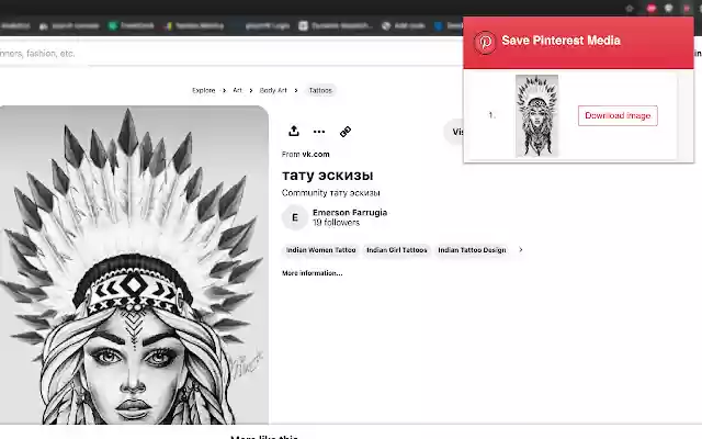 Pinterest Video and Image Downloader from Chrome web store to be run with OffiDocs Chromium online Pinterest Video and Image Downloader from Chrome web store to be run with OffiDocs Chromium online