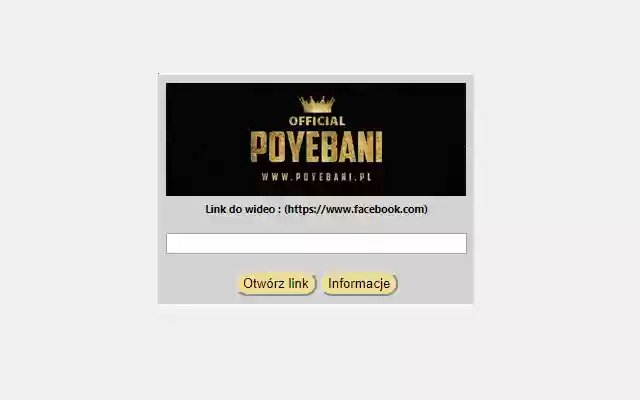 Poyebani from Chrome web store to be run with OffiDocs Chromium online Poyebani from Chrome web store to be run with OffiDocs Chromium online