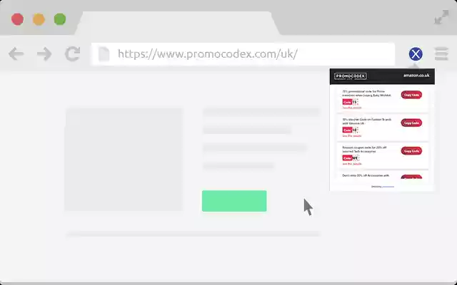 Promocodex UK from Chrome web store to be run with OffiDocs Chromium online Promocodex UK from Chrome web store to be run with OffiDocs Chromium online