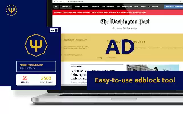 Psi adblock from Chrome web store to be run with OffiDocs Chromium online Psi adblock from Chrome web store to be run with OffiDocs Chromium online