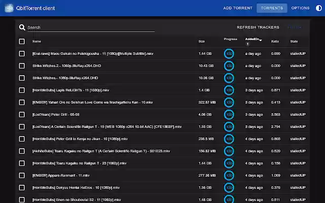 QbitTorrent Client from Chrome web store to be run with OffiDocs Chromium online QbitTorrent Client from Chrome web store to be run with OffiDocs Chromium online