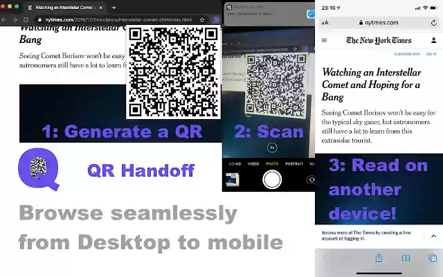 QR Handoff from Chrome web store to be run with OffiDocs Chromium online QR Handoff from Chrome web store to be run with OffiDocs Chromium online