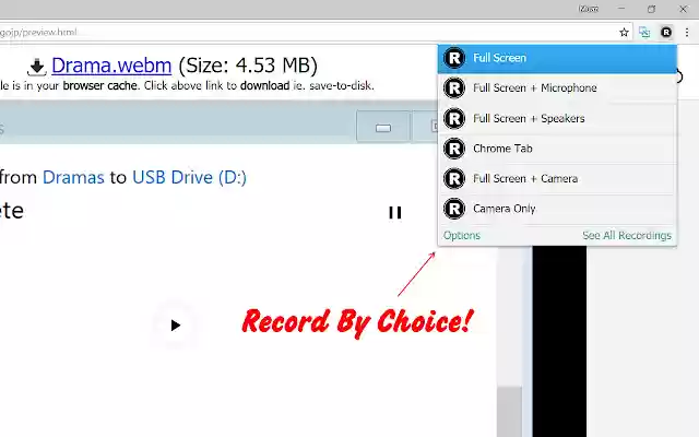 RecordRTC from Chrome web store to be run with OffiDocs Chromium online RecordRTC from Chrome web store to be run with OffiDocs Chromium online