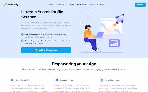 Rocketify Social Media Scraper from Chrome web store to be run with OffiDocs Chromium online Rocketify Social Media Scraper from Chrome web store to be run with OffiDocs Chromium online