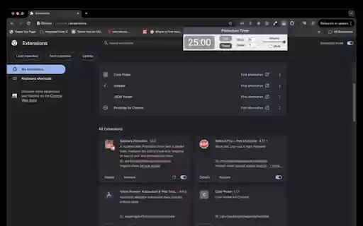 Saschas Pomodoro from Chrome web store to be run with OffiDocs Chromium online Saschas Pomodoro from Chrome web store to be run with OffiDocs Chromium online