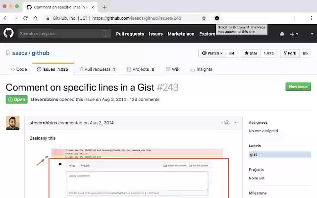 Scroll To Bottom from Chrome web store to be run with OffiDocs Chromium online Scroll To Bottom from Chrome web store to be run with OffiDocs Chromium online