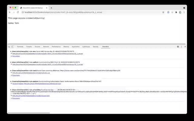 secretlint from Chrome web store to be run with OffiDocs Chromium online secretlint from Chrome web store to be run with OffiDocs Chromium online