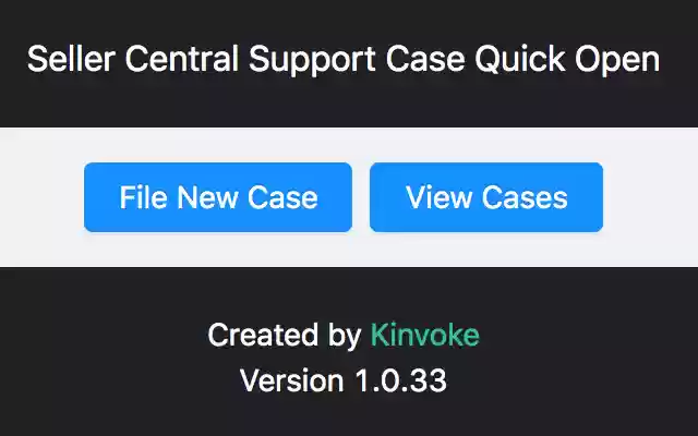 Seller Central Support Case Quick Open from Chrome web store to be run with OffiDocs Chromium online Seller Central Support Case Quick Open from Chrome web store to be run with OffiDocs Chromium online