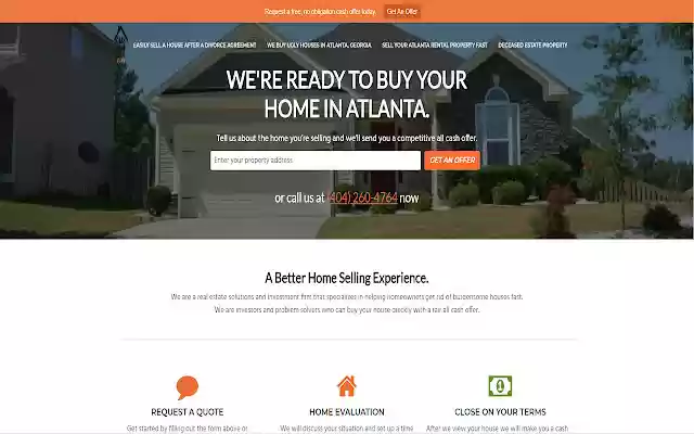 Sell My House Fast Atlanta from Chrome web store to be run with OffiDocs Chromium online Sell My House Fast Atlanta from Chrome web store to be run with OffiDocs Chromium online