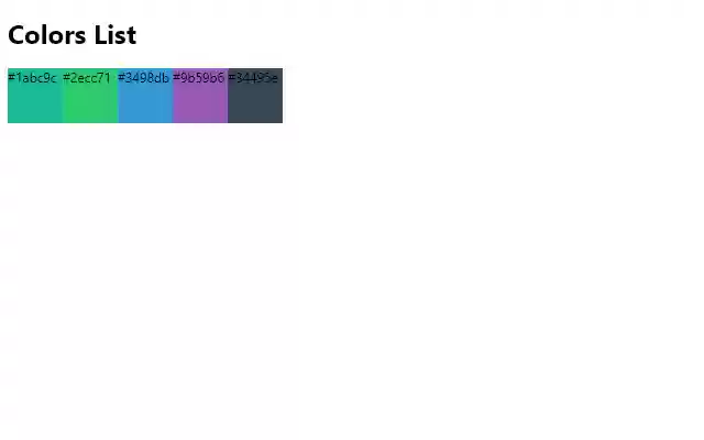 Show My Colors from Chrome web store to be run with OffiDocs Chromium online Show My Colors from Chrome web store to be run with OffiDocs Chromium online