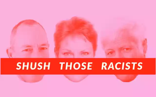 Shush Those Racists from Chrome web store to be run with OffiDocs Chromium online Shush Those Racists from Chrome web store to be run with OffiDocs Chromium online