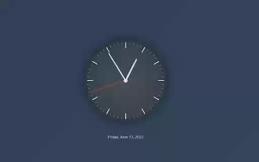Simple Analog Clock from Chrome web store to be run with OffiDocs Chromium online Simple Analog Clock from Chrome web store to be run with OffiDocs Chromium online