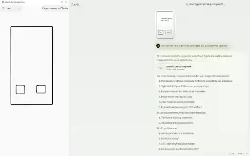 Sketch To Claude Code from Chrome web store to be run with OffiDocs Chromium online Sketch To Claude Code from Chrome web store to be run with OffiDocs Chromium online