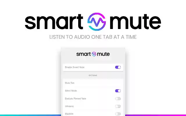 Smart Mute from Chrome web store to be run with OffiDocs Chromium online Smart Mute from Chrome web store to be run with OffiDocs Chromium online