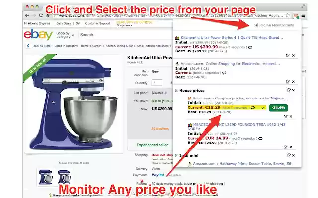 Smart Price Monitor from Chrome web store to be run with OffiDocs Chromium online Smart Price Monitor from Chrome web store to be run with OffiDocs Chromium online