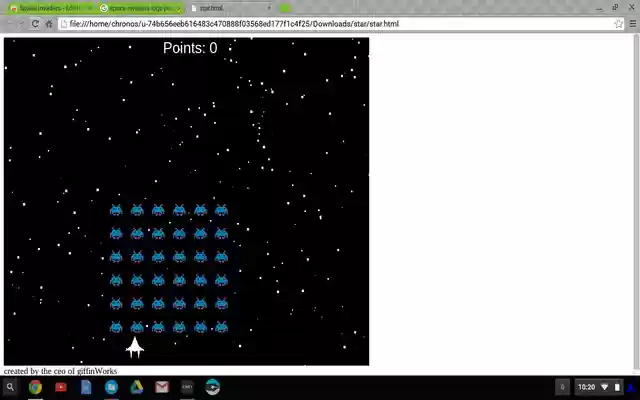 Space Invaders from Chrome web store to be run with OffiDocs Chromium online Space Invaders from Chrome web store to be run with OffiDocs Chromium online