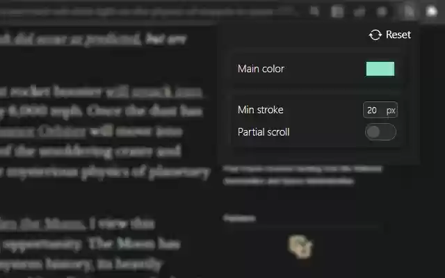 Stroke Scroll from Chrome web store to be run with OffiDocs Chromium online Stroke Scroll from Chrome web store to be run with OffiDocs Chromium online