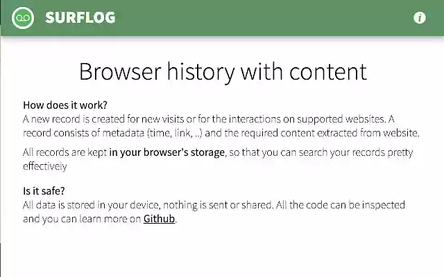 SurfLog from Chrome web store to be run with OffiDocs Chromium online SurfLog from Chrome web store to be run with OffiDocs Chromium online