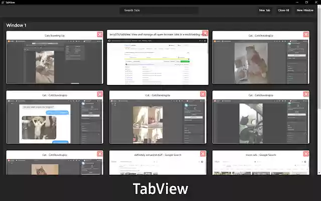 Tab View from Chrome web store to be run with OffiDocs Chromium online Tab View from Chrome web store to be run with OffiDocs Chromium online